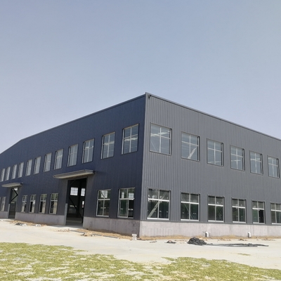 مبنى ورشة عمل فولاذية مسبقة الصنع Q235B Q355B ASTM A36
