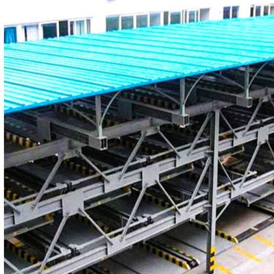 بنية موقف السيارات الفولاذية المعدلة من قبل متعددة الطوابق Q235B Q355B