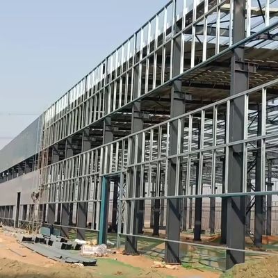 بنية موقف السيارات الفولاذية المعدلة من قبل متعددة الطوابق Q235B Q355B