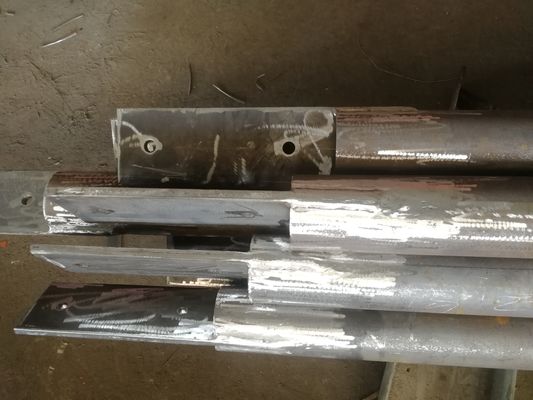 عمود وعارضة فولاذية على شكل حرف H مجلفنة بالغمر الساخن Q235B Q355B