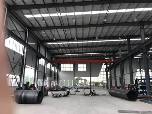 Qingdao عالية الجودة مستودع الفولاذ الجاهز تصميم بناء هيكل الفولاذ ورشة عمل مخصصة