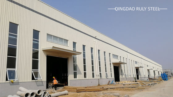 التصميم الهندسي المهني المستقر المنزل المجهز الهيكل الفولاذي ورشة عمل بناء الإطار