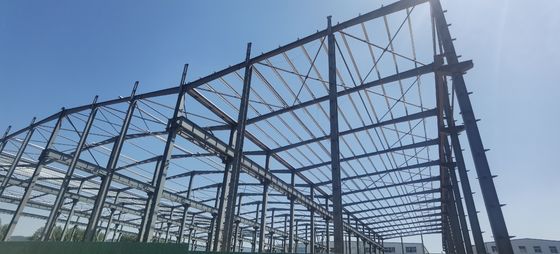 المصانع المصنعة مسبقاً مواد البناء الصناعية ورشة عمل الصلب