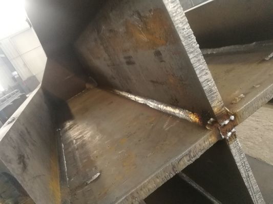الهيكل الفولاذي المعدل مسبقًا قطعة H عمود العمود Q235B Q355B