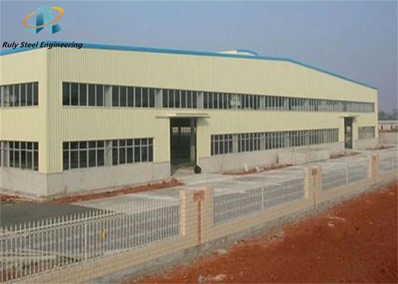 ورشة عمل الهياكل الفولاذية الجاهزة الحديثة المستدامة للاحتياجات الإنتاجية المباني