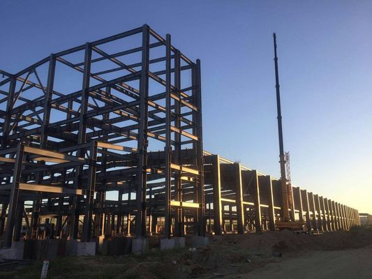 بناء مبنى من الفولاذ المعدل مسبقًا مواد بناء مستودع ورشة عمل مؤخرة تخزين بارد مبنى معدل