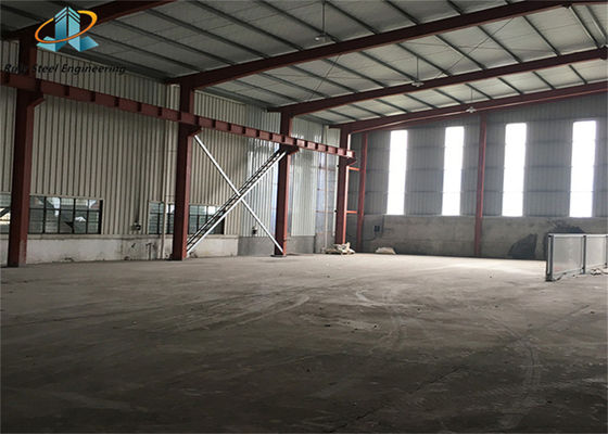 Q355B الهيكل الصلب المجهز الهيكل الصلب المستودع