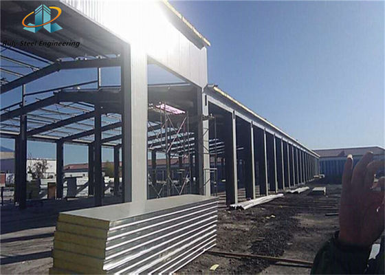 المهندسة المسبقة المبنى المسبق الصنع ورشة العمل المبنى المستودع مبنى التصميم الصناعي الخفيف الهيكل الصلب