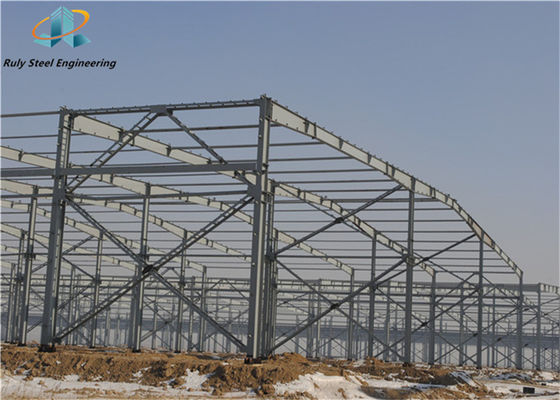 المهندسة المسبقة المبنى المسبق الصنع ورشة العمل المبنى المستودع مبنى التصميم الصناعي الخفيف الهيكل الصلب