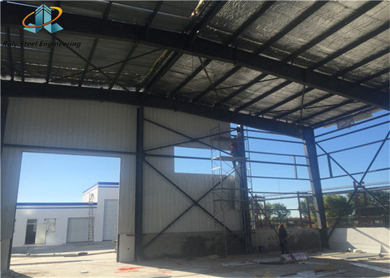 فترة واسعة من الجدار المسبق الصنع / Prefab H Beam تصميم المبنى المعدن Q355/Q235 مصنع مستودع ورشة عمل هيكل الصلب
