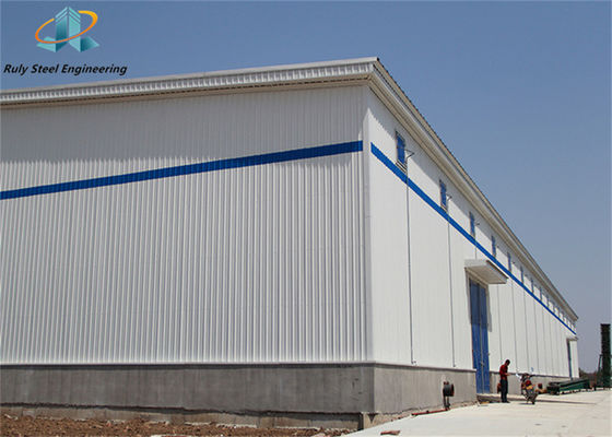 فترة واسعة من الجدار المسبق الصنع / Prefab H Beam تصميم المبنى المعدن Q355/Q235 مصنع مستودع ورشة عمل هيكل الصلب