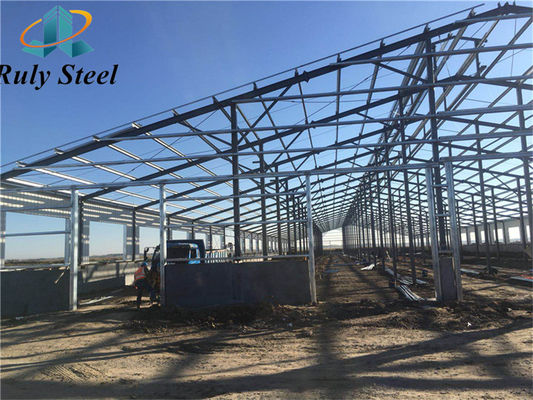 فترة واسعة من الجدار المسبق الصنع / Prefab H Beam تصميم المبنى المعدن Q355/Q235 مصنع مستودع ورشة عمل هيكل الصلب