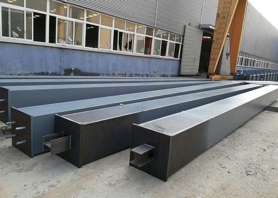 أعمدة هيكلية من الفولاذ على شكل صندوق Q235B Q355B ASTM A36