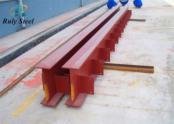 هيكل فولاذي مُعدّم من قبل قطعة H أعمدة العوارض