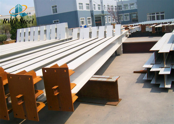 هيكل فولاذي مُعدّم من قبل قطعة H أعمدة العوارض