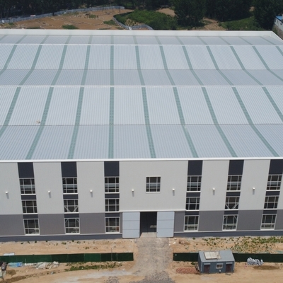 مبنى مستودع من الصلب ذو إطار بوابة Q235B Q355B ASTM A36