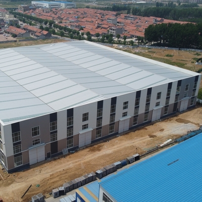 بناء الاستاد مع إطار H Beam Prefabricated Steel Structure