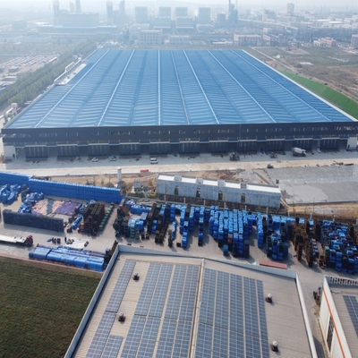 H هيكل الصلب الوعاء مستودع Q235B Q355B ASTM A36