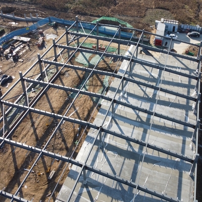 صناعة الأطر الفولاذية المسبقة الصنع حسب الطلب Q235B Q355B ASTM A36