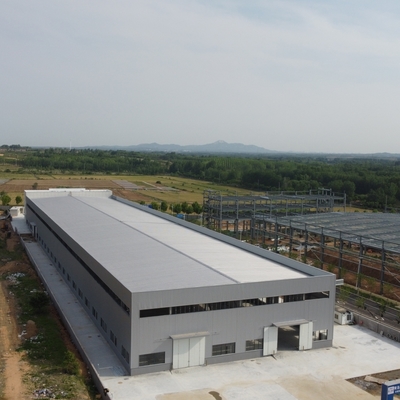 صناعة الأطر الفولاذية المسبقة الصنع حسب الطلب Q235B Q355B ASTM A36