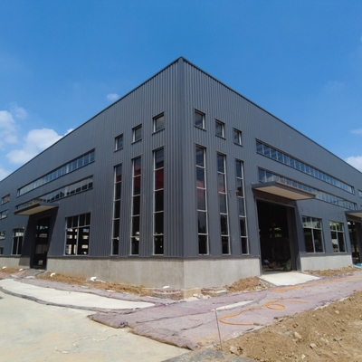مبنى ورشة صناعة الفولاذ المعدة مسبقاً قسم H Q235B Q355B ASTM A36