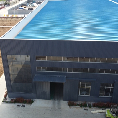 مبنى ورشة صناعة الفولاذ المعدة مسبقاً قسم H Q235B Q355B ASTM A36