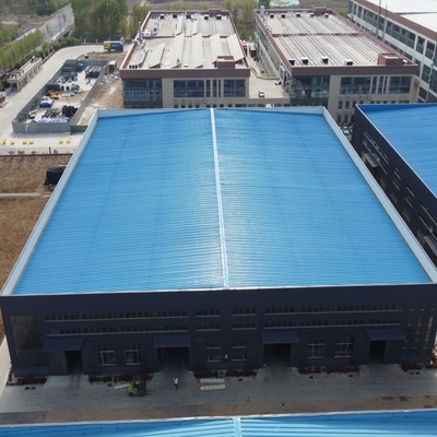 مبنى ورشة عمل فولاذية مسبقة الصنع Q235B Q355B ASTM A36