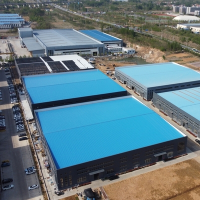 مستودع الهيكل الصلب المجهز Q235B Q355B ASTM A36