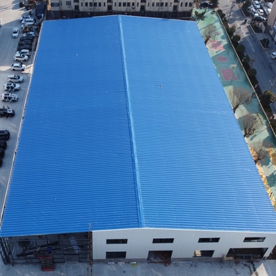 Q355B Z Shape Purlin 1.8mm Galvanized Steel Structure Warehouse (مخزن الهيكل الفولاذي المصقول)