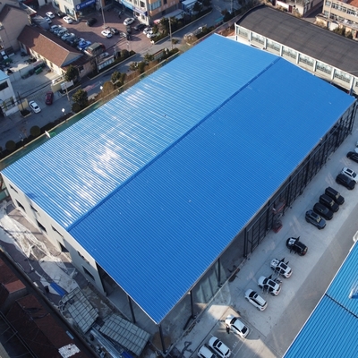 60x30x7.5m مستودع الصلب المجهز ASTM A36 Q235B