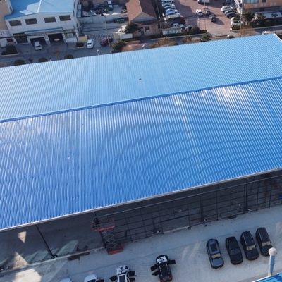 60x30x7.5m مستودع الصلب المجهز ASTM A36 Q235B