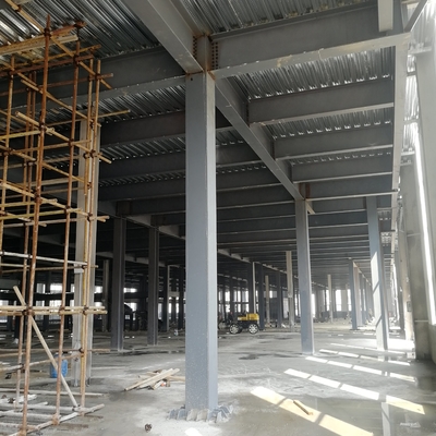 ورشة عمل هيكل فولاذي مسبق الصنع مخصص Q235B Q355B ASTM A36