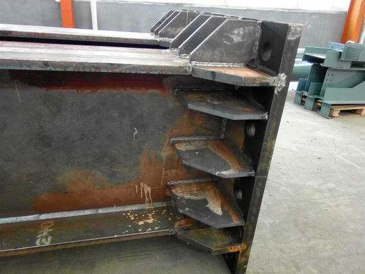 حزم الصلب الهيكلية المعدة مسبقاً Q235B Q355B ASTM A36 H Beam