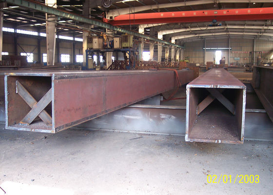 مصنعو أعمدة الصلب الصندوقي Q235B Q355B ASTM A36 عوارض هيكلية
