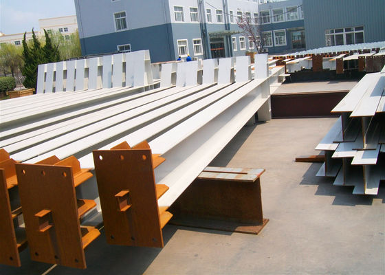 عارضة فولاذية على شكل حرف H Q235B Q355B ASTM A36 تصنيع الفولاذ الإنشائي