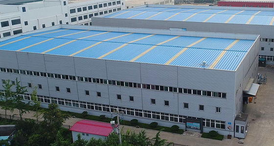 مستودع بنية فولاذية متعددة الطوابق Q235B Q355B 50 سنة