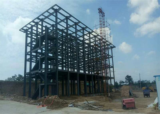 Multi-Story Modern Prefabricated Steel Structure Hotel